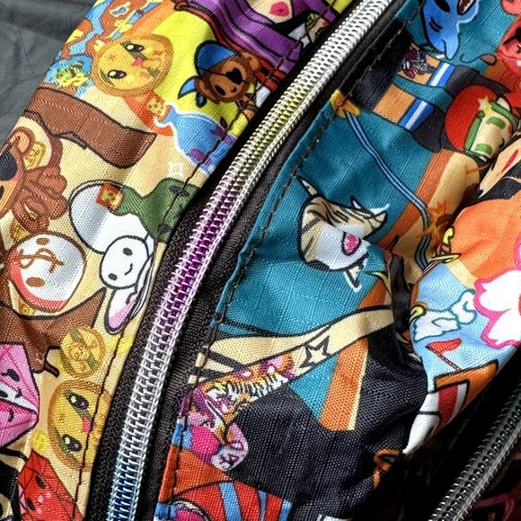 Rare Vintage Y2K Tokidoki x LeSportsac Backpack Pirata Pirate Print NWOT